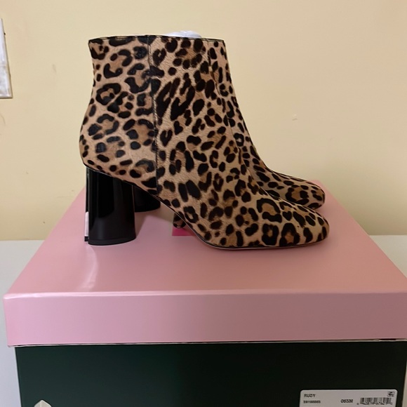 Kate Spade New York Real Cow Fur Ankle Boots - Picture 3 of 5